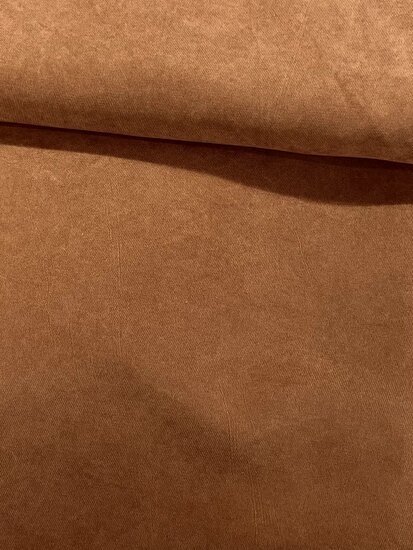 Velvet Twill - Uni - Roest