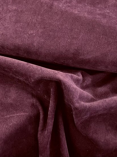 Velvet Twill - Uni - Aubergine