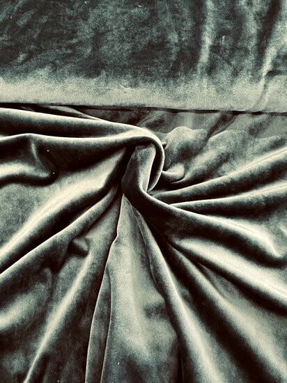 Velvet - Uni - Donkergroen