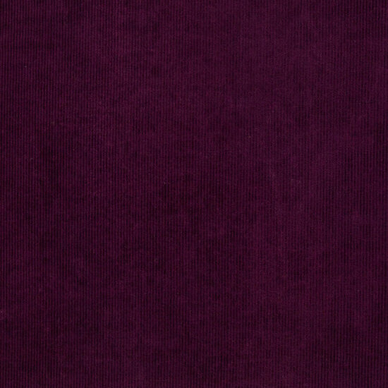 Nicky Velours - Uni Rib - Aubergine