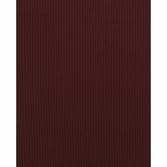 Ribfluweel Stretch - Uni - Bordeaux
