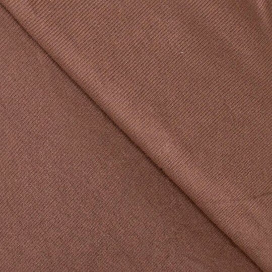Rib Jersey - Uni Brushed - Bruin