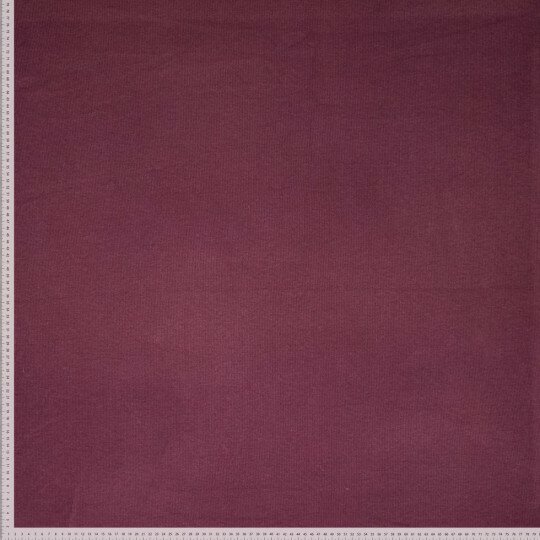 Rib Jersey - Uni Brushed - Aubergine