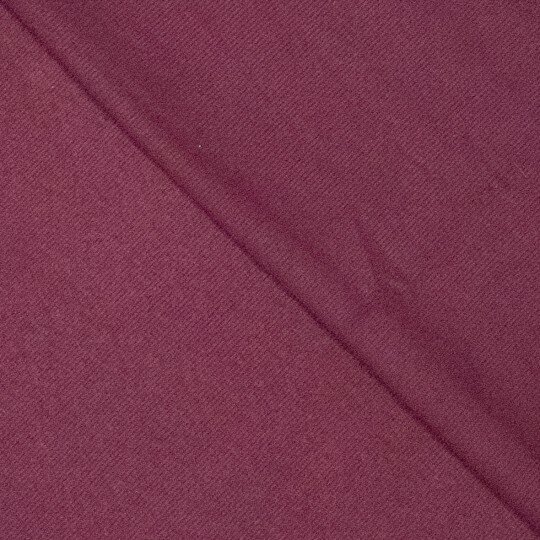 Rib Jersey - Uni Brushed - Aubergine