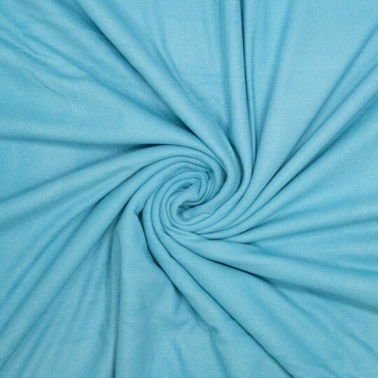 Rib Jersey - Uni Brushed - Delphinium