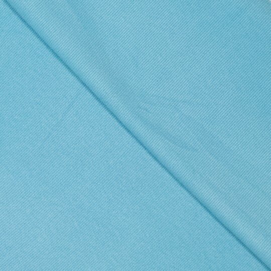 Rib Jersey - Uni Brushed - Delphinium