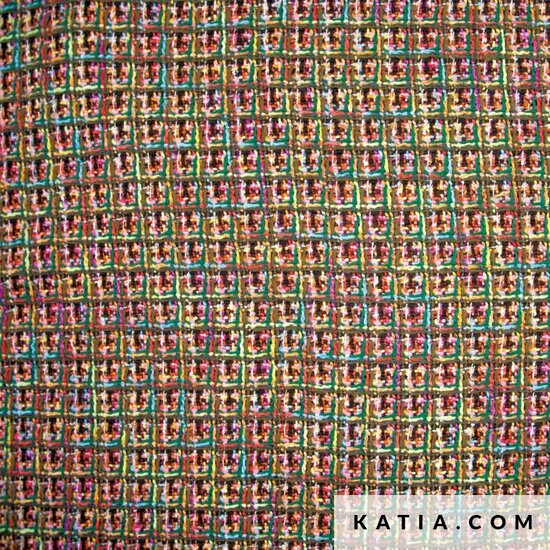 Mantelstof - Brooklyn - Multicolor