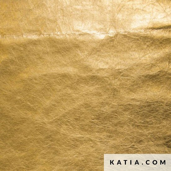Viscose Stretch - Uni Metallic - Goud