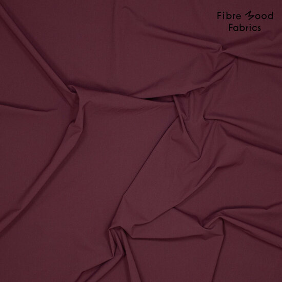 Nylon Stretch - Uni Waterdicht - Bordeaux