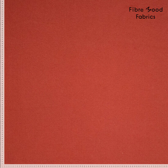 Boordstof - Uni Rib - Terra