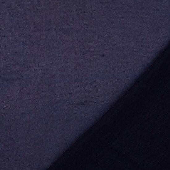 Satijn Stretch - Uni - Navy