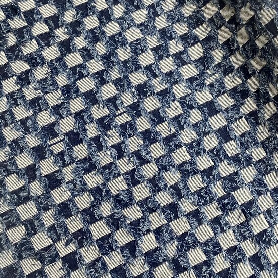Jeans - Chess Board - Blauw