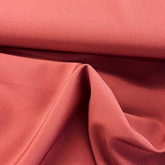 Coupon 0.70m - Crepe - Uni - Dark Framboise