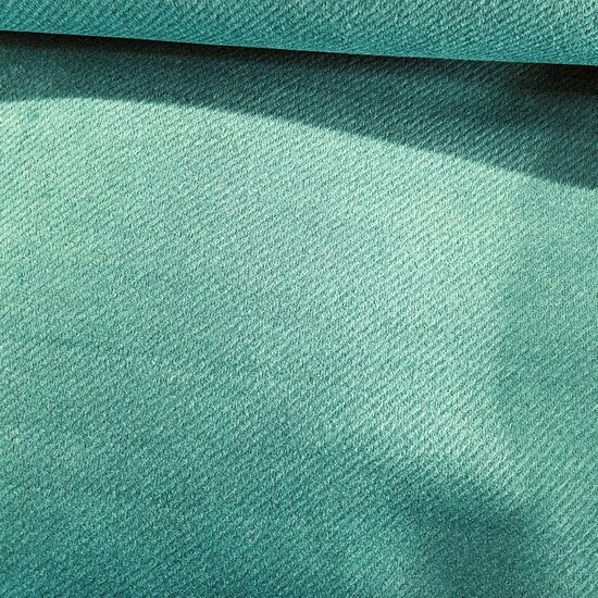 Mantelstof - Uni Twill - Petrol