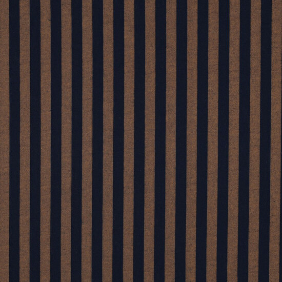 Katoen - Yarn Dyed Stripes - Navy