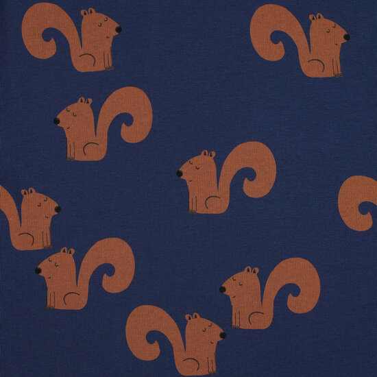 Heavy Sweat - Squirrels - Jeansblauw