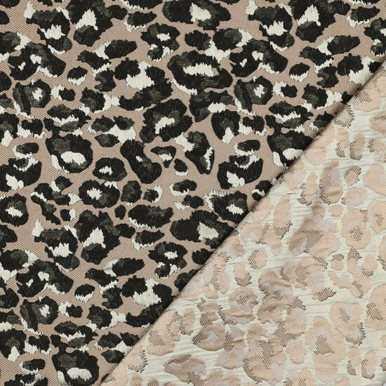 Jacquard - Animal Skin - Beige