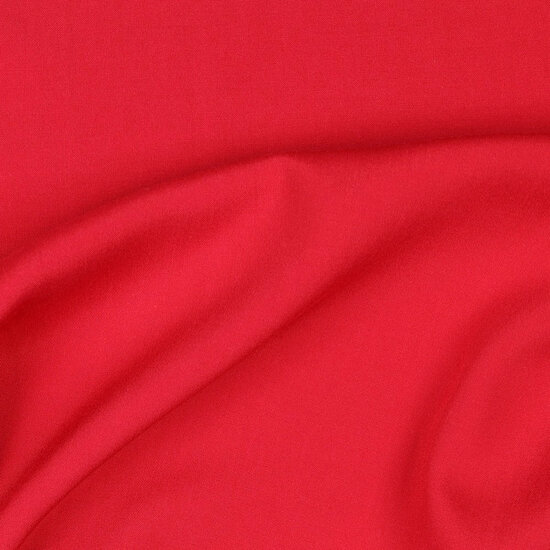 Viscose - Uni - Wijnrood