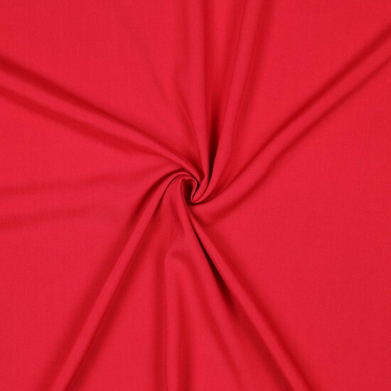 Viscose - Uni - Wijnrood