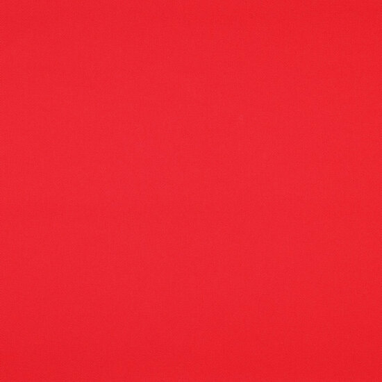 Katoen Twill - Uni - Rood