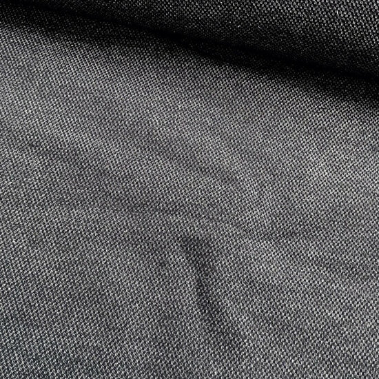 Jacquard Heavy Sweat Brushed - Uni - Zwart