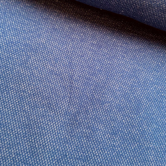 Jacquard Heavy Sweat Brushed - Uni - Blauw