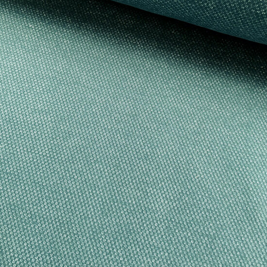 Jacquard Heavy Sweat Brushed - Uni - Donkergroen