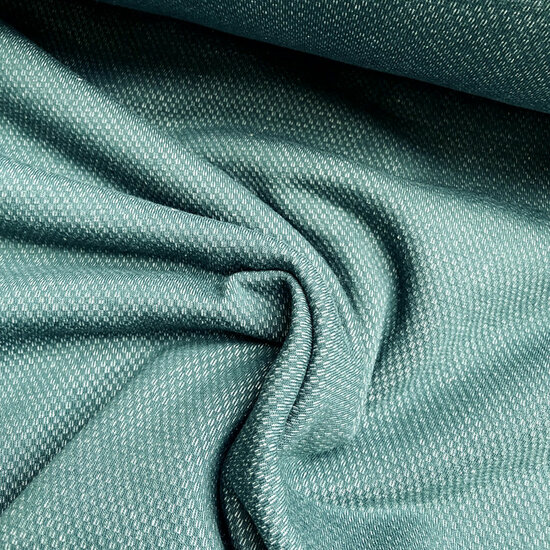 Jacquard Heavy Sweat Brushed - Uni - Donkergroen