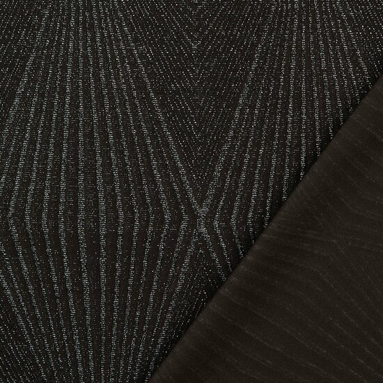 Jersey - Blue Metallic - Zwart