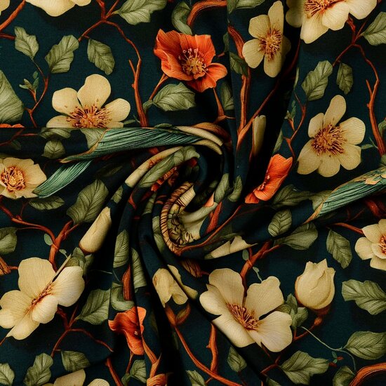 Sweat - Flowers and Birds - Petrol