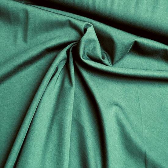 Viscose Jersey - Uni - Donkergroen