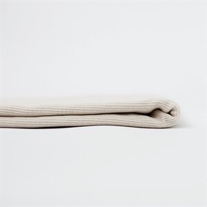 Boordstof - Uni Rib - Tofu Beige