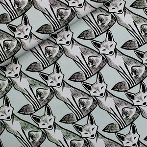 French Terry - Renard Nouveau - Babyblauw