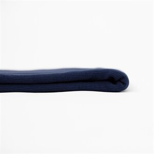 Boordstof - Uni Rib - Oceana Blauw
