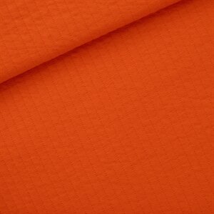 Matelassé Tricot - Uni - Vlamrood