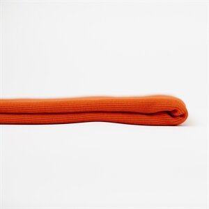 Boordstof - Uni Rib - Vlamrood