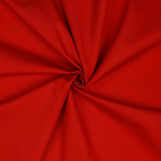 Katoen - Uni - Rood