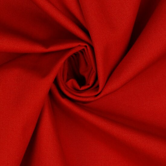 Katoen - Uni - Rood