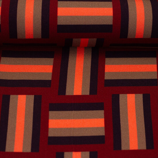 Viscose - Geoluxe Braid - Rood, Paars