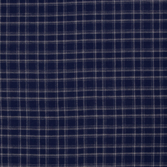 Flanel - Maverick - Blauw