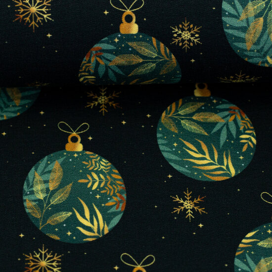 French Terry - Holly Kerstbal - Navy