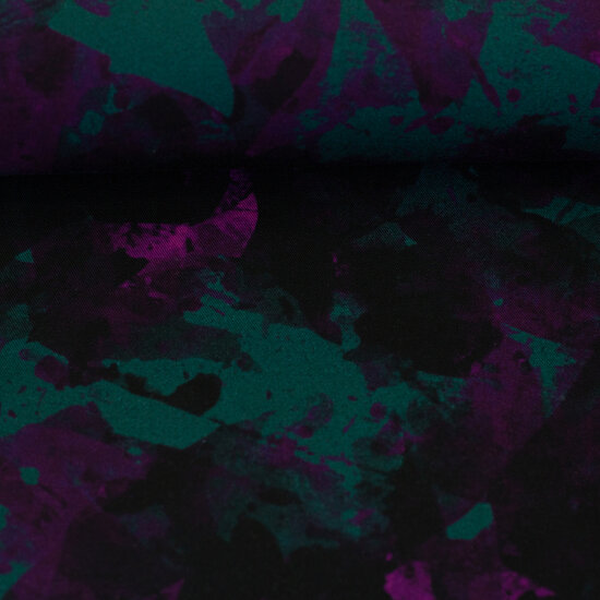 Viscose - Shrubbery - Donkergroen