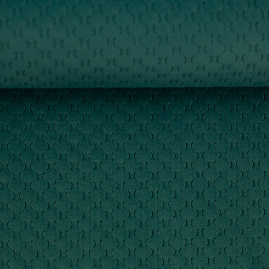 Fluweel Deco - Uni - Flessengroen