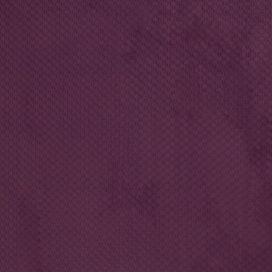 Fluweel Deco - Uni - Aubergine