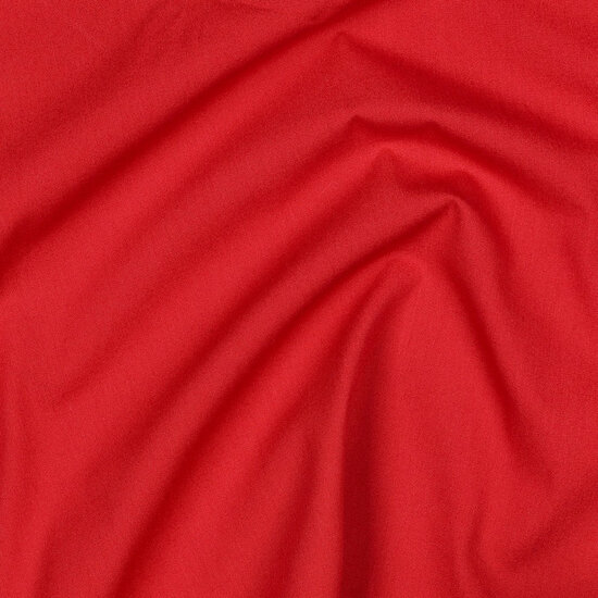 Katoen - Uni - Donkerrood