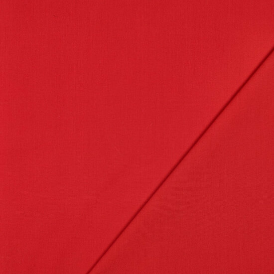 Katoen - Uni - Donkerrood