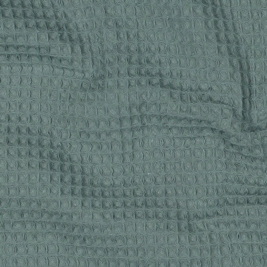 Wafelstof - Uni - Oudgroen