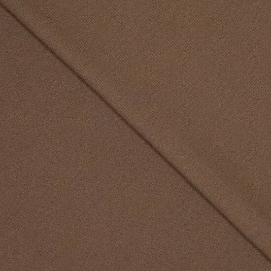 Crepe - Uni - Donkerbruin