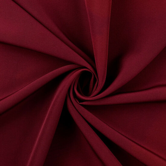 Crepe - Uni - Bordeaux