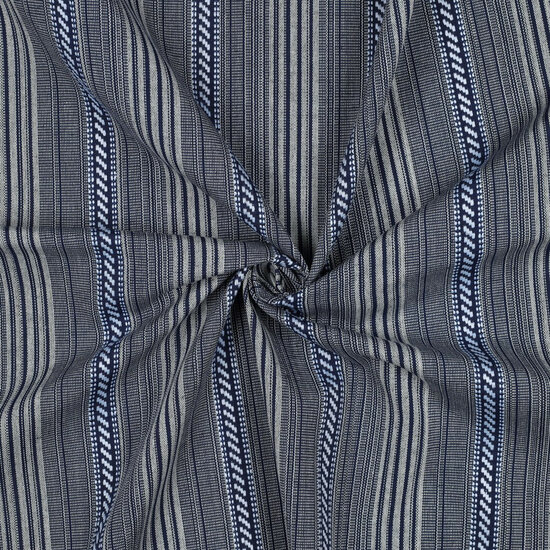 Jacquard - Yarn Dyed Stripes - Navy